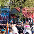 Празднование 70-летия Победы в Анапе - торжественное мероприятие на Театральной площади